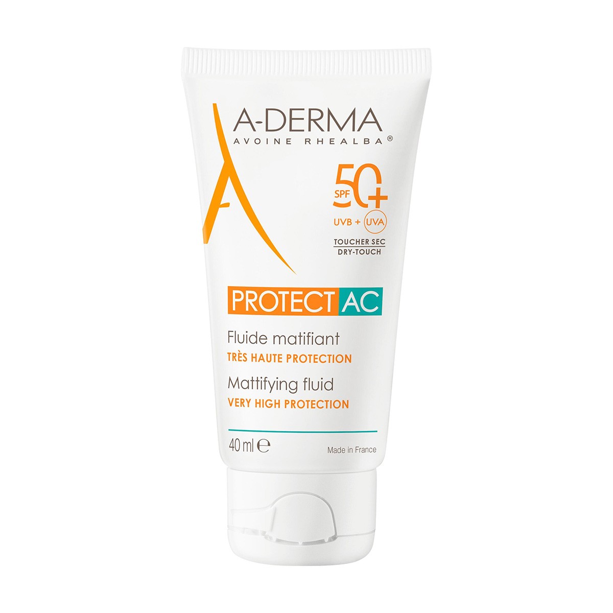 Aderma Protect-ac fluid matif 50+ 40ml Imagen de Aderma Protect-ac fluid matif 50+ 40ml