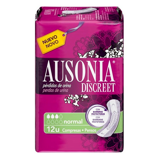 Ausonia discreet normal 14u Imagen de Ausonia discreet normal 14u
