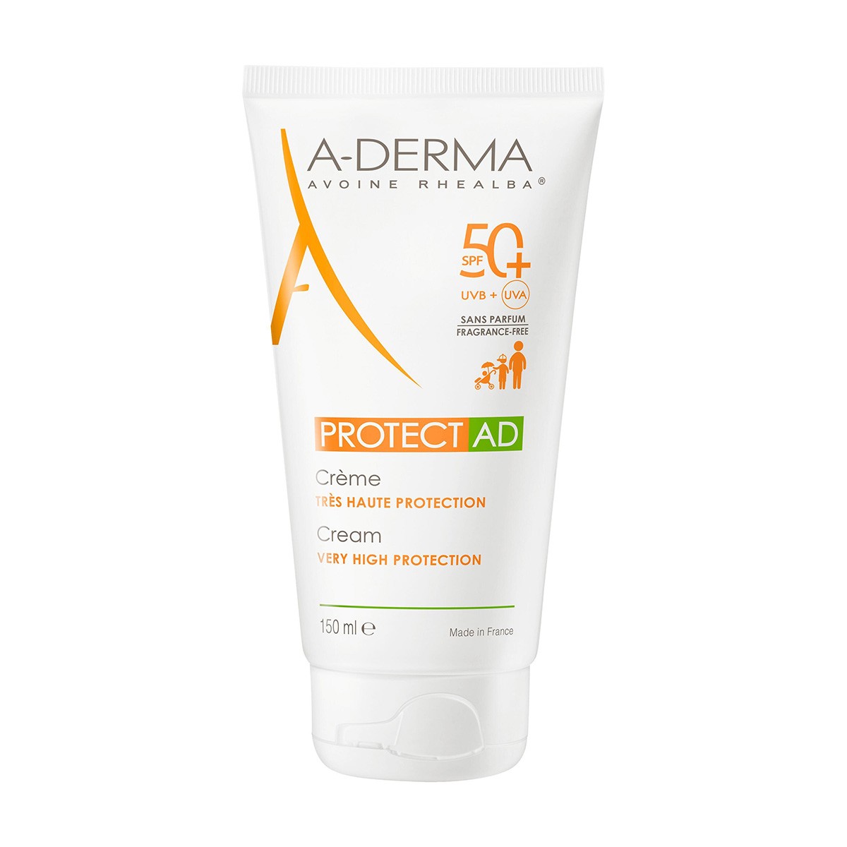 Aderma Protect-ad piel atópica SPF-50+ 150ml Imagen de Aderma Protect-ad piel atópica SPF-50+ 150ml