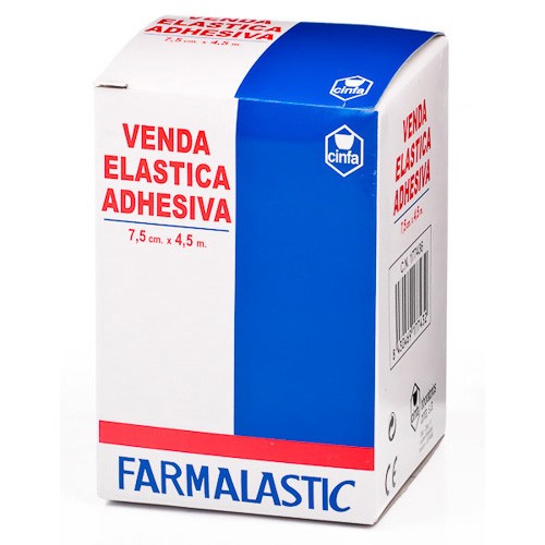 VENDA FARMALASTIC ELAST.ADHESIVA 4,5X7 Imagen de VENDA FARMALASTIC ELAST.ADHESIVA 4,5X7