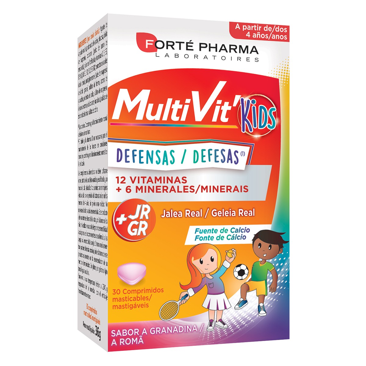 Imagen de Forte pharma energy multivit junior 30 comprimidos