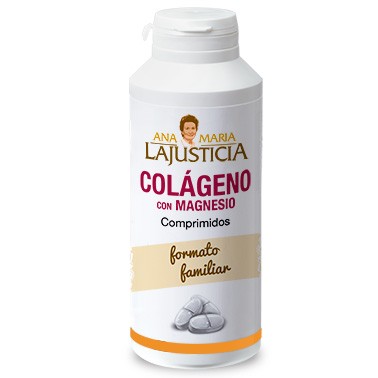 Lajusticia Colágeno con magnesio formato familiar 450 Comprimidos Imagen de Lajusticia Colágeno con magnesio formato familiar 450 Comprimidos