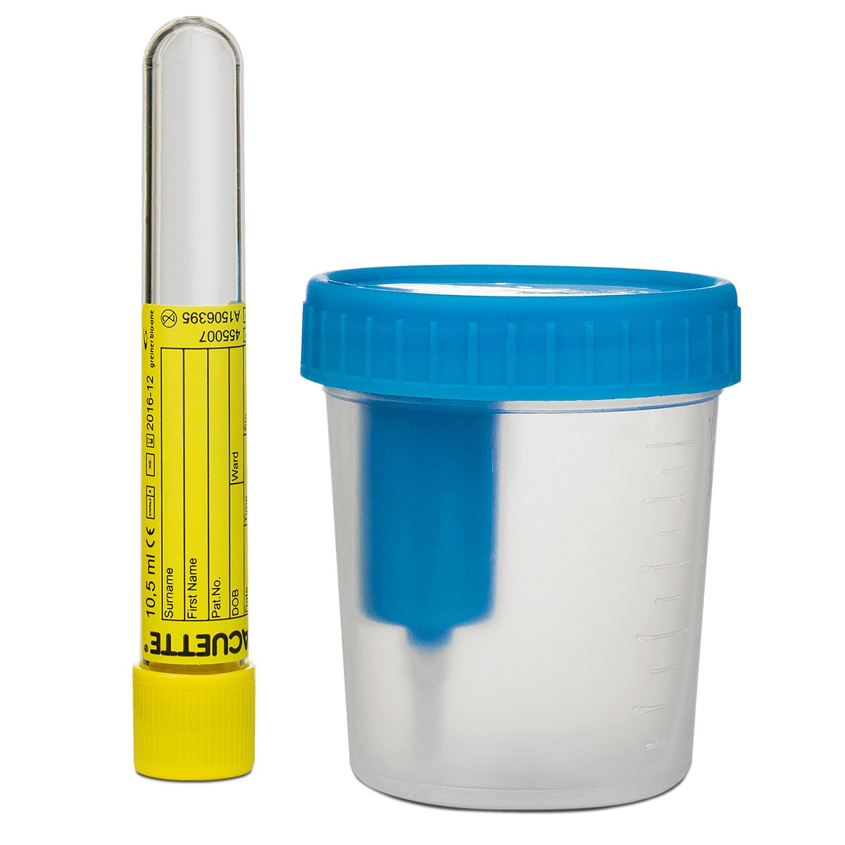 Interapothek envase estéril vacío + tubo Imagen de Interapothek envase estéril vacío + tubo