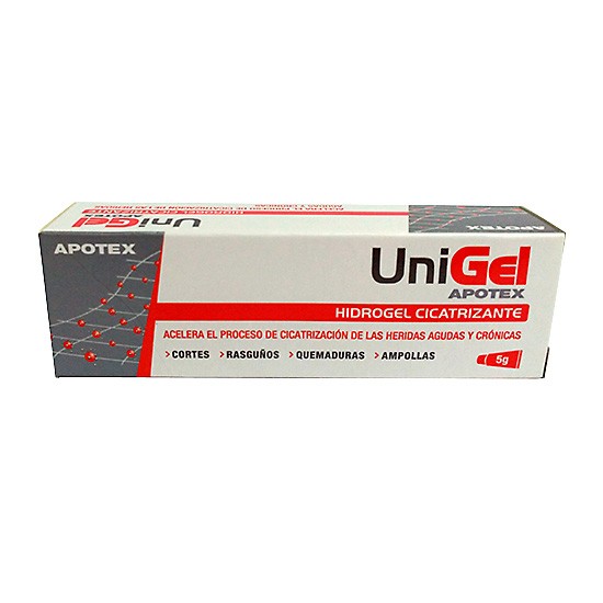 APOTEX UNIGEL CICATRIZANTE APOSITO 5 GR Imagen de APOTEX UNIGEL CICATRIZANTE APOSITO 5 GR