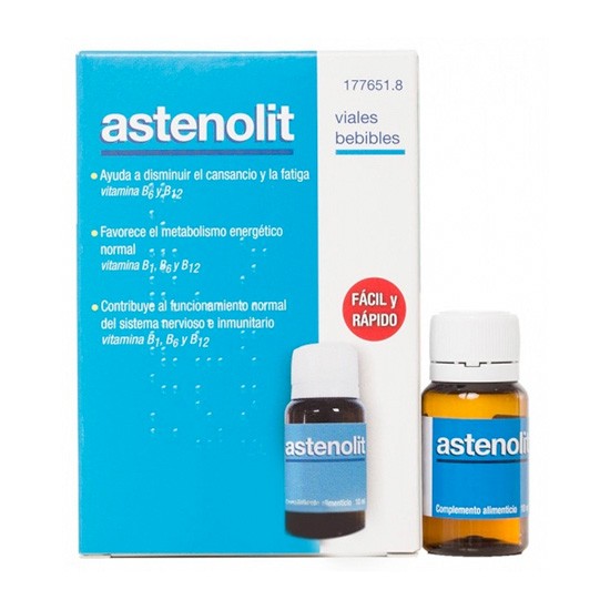 Astenolit 12 viales bebibles Imagen de Astenolit 12 viales bebibles
