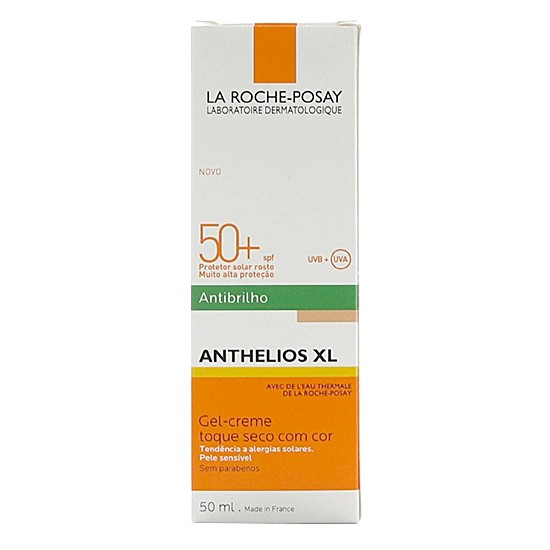 La Roche Posay Anthelios oil control gel crema con color SPF50 50ml Imagen de La Roche Posay Anthelios oil control gel crema con color SPF50 50ml