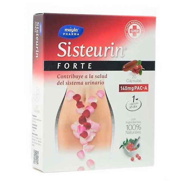 Mayla Sisteurin forte 20 cápsulas Imagen de Mayla Sisteurin forte 20 cápsulas