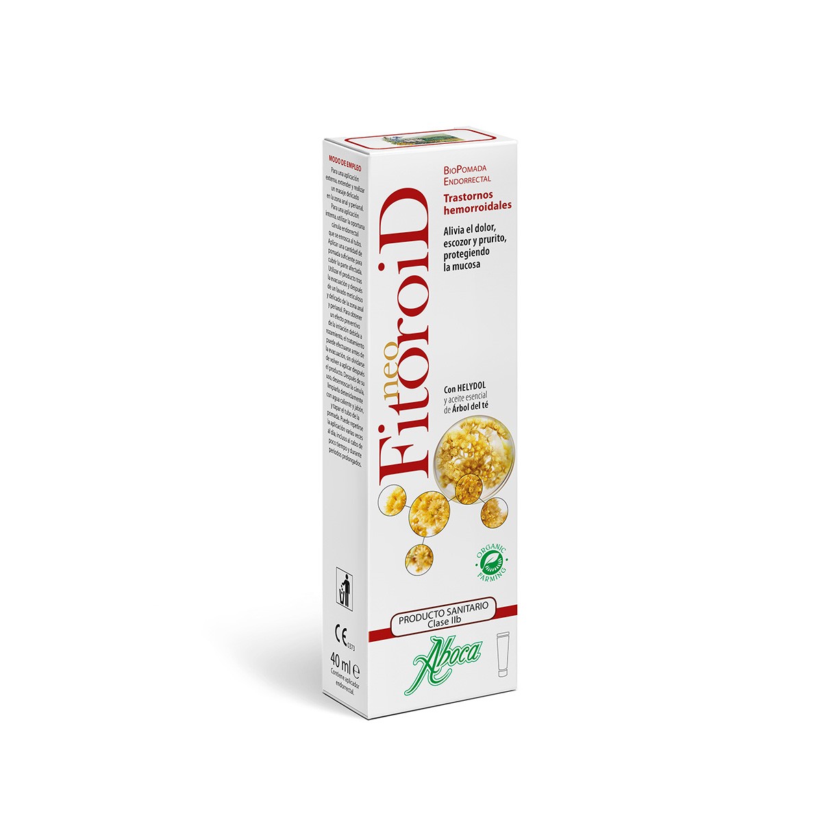 Aboca Fitoroid biopomada hemorroidal 40 ml Imagen de Aboca Fitoroid biopomada hemorroidal 40 ml