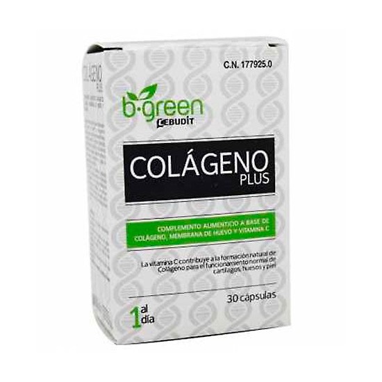 Bgreen colágeno plus 30 cápsulas Imagen de Bgreen colágeno plus 30 cápsulas