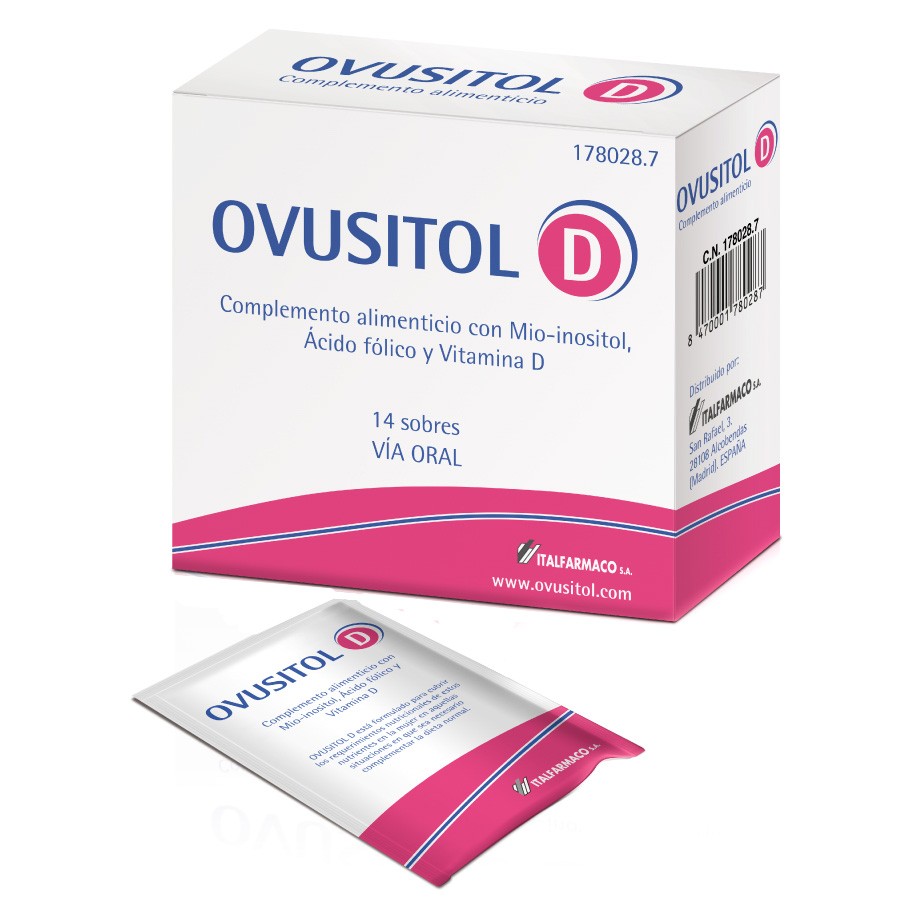 Ovusitol D 14 sobres Imagen de Ovusitol D 14 sobres