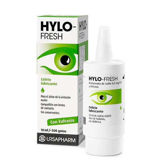 HYLO-FRESH COLIRIO LUBRICANTE 10 ML Imagen de HYLO-FRESH COLIRIO LUBRICANTE 10 ML