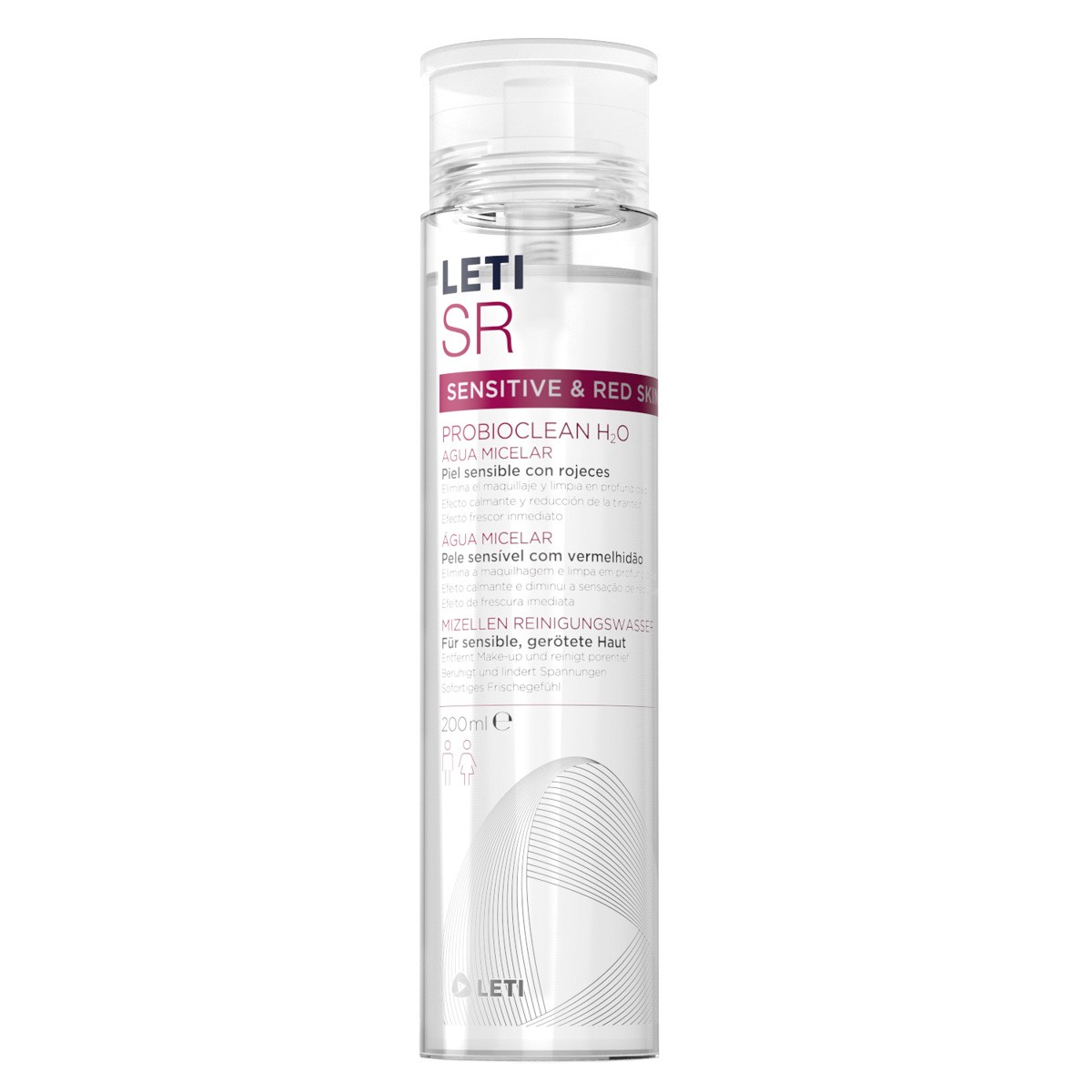Imagen de LetiSR probioclean agua micelar 200ml