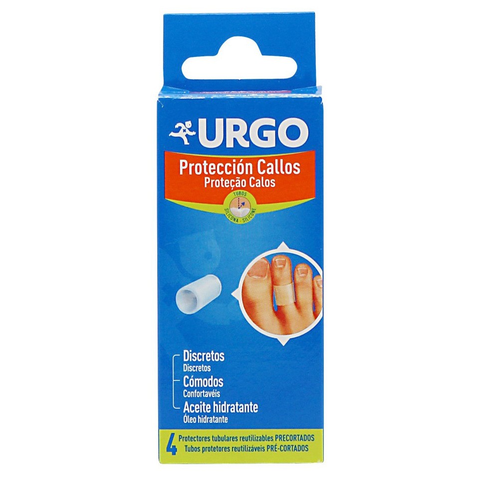 Urgo Protección Callos protectores precortados 4u Imagen de Urgo Protección Callos protectores precortados 4u