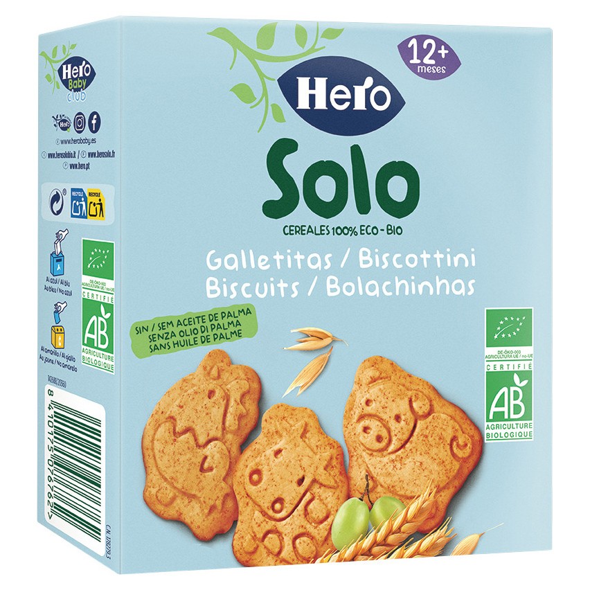Hero solo galletitas de animales 100g Imagen de Hero solo galletitas de animales 100g
