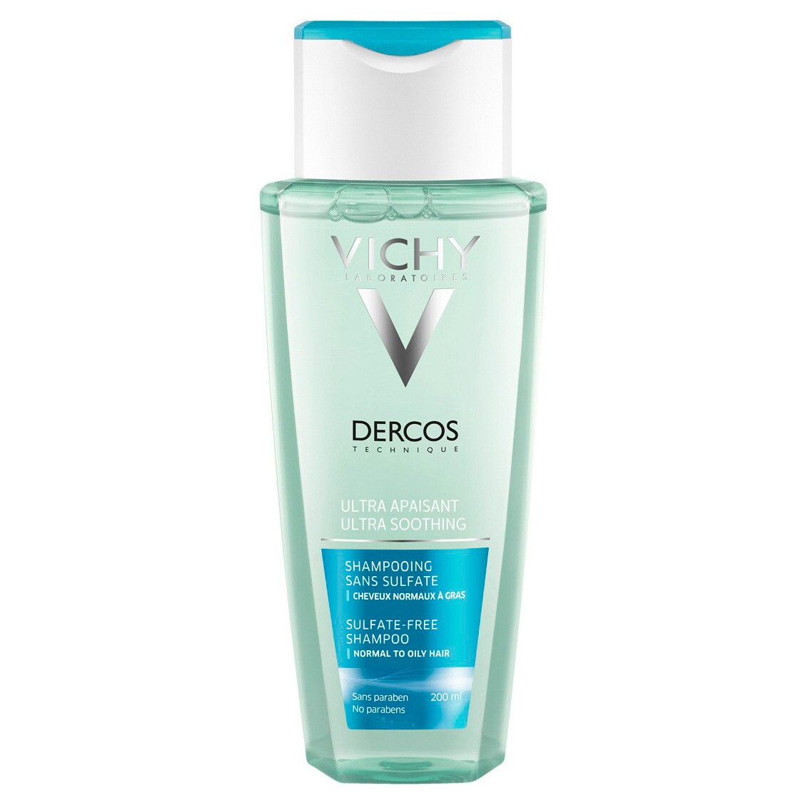 Vichy Dercos champú ultra calmante cabello seco 200ml Imagen de Vichy Dercos champú ultra calmante cabello seco 200ml