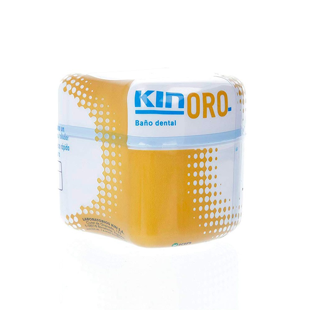 Kin oro baño dental recipiente 1 ud Imagen de Kin oro baño dental recipiente 1 ud