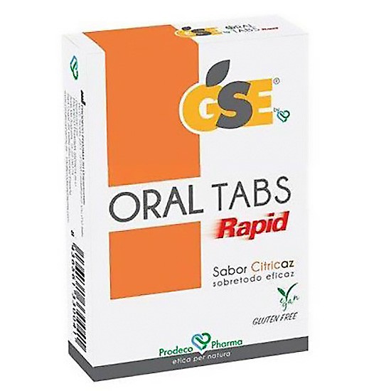 Gse Oral Tabs Rapid comprimidos masticables 12u Imagen de Gse Oral Tabs Rapid comprimidos masticables 12u