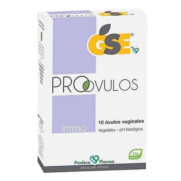 GSE Íntimo pro-óvulos vaginales 10u Imagen de GSE Íntimo pro-óvulos vaginales 10u