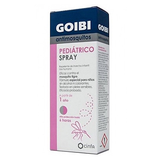 GOIBI ANTIMOSQUITOS PEDIATRICO 100ML. Imagen de GOIBI ANTIMOSQUITOS PEDIATRICO 100ML.