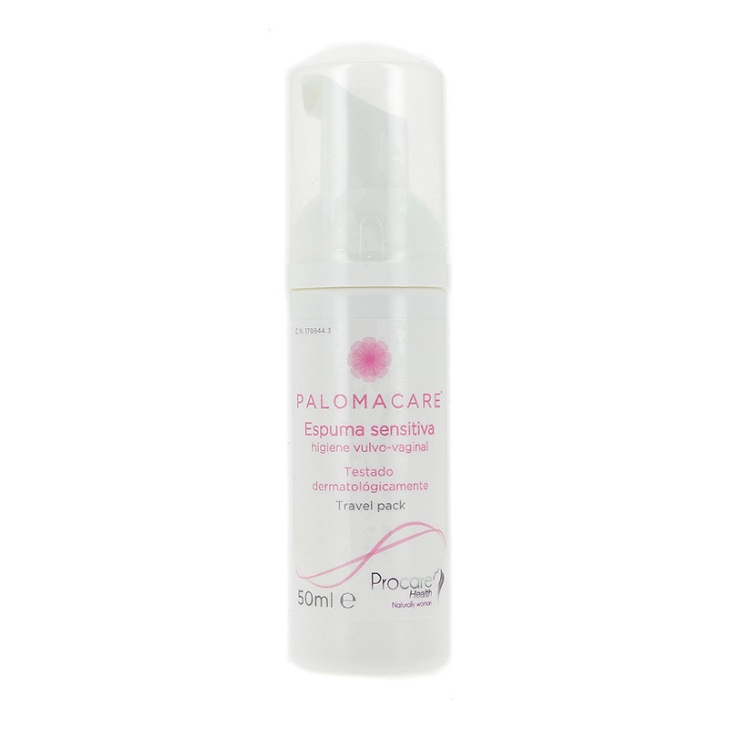 PALOMACARE ESPUMA SENSITIVA VAGINAL 50ML Imagen de PALOMACARE ESPUMA SENSITIVA VAGINAL 50ML