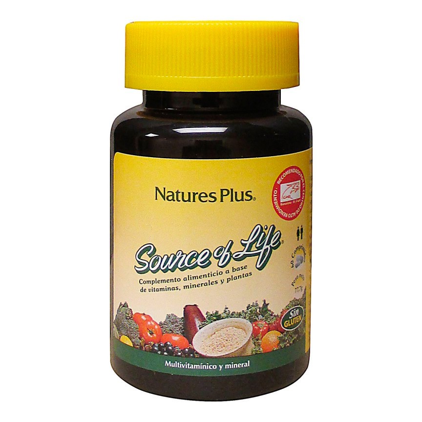Naturesplus source of life 60 comp Imagen de Naturesplus source of life 60 comp