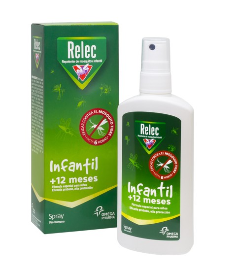 Relec infantil + 12 meses spray 100ml Imagen de Relec infantil + 12 meses spray 100ml