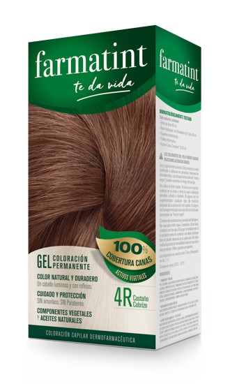Farmatint 4r castaño cobrizo 130ml Imagen de Farmatint 4r castaño cobrizo 130ml