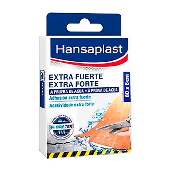 Hansaplast extra fuerte apósito para cortar 80x6cm Imagen de Hansaplast extra fuerte apósito para cortar 80x6cm