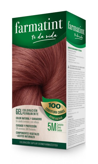 Farmatint 5m castaño claro caoba 130ml Imagen de Farmatint 5m castaño claro caoba 130ml