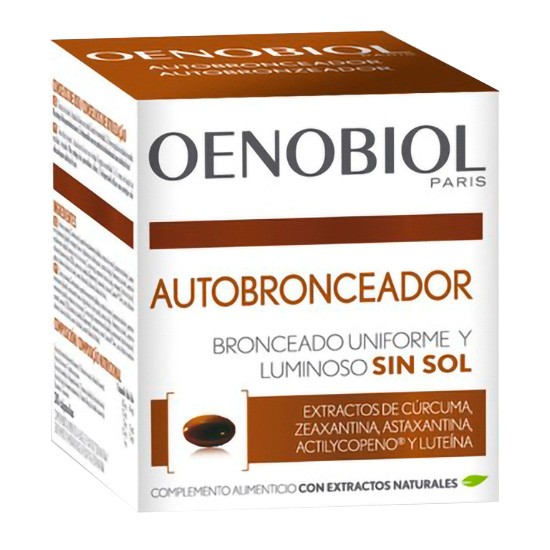 Oenobiol autobronceador 30 cápsulas Imagen de Oenobiol autobronceador 30 cápsulas