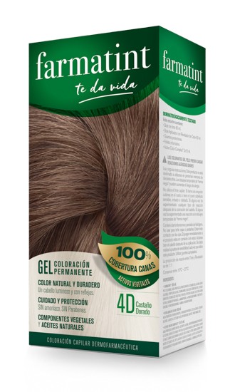 Farmatint 4d castaño dorado 130ml Imagen de Farmatint 4d castaño dorado 130ml