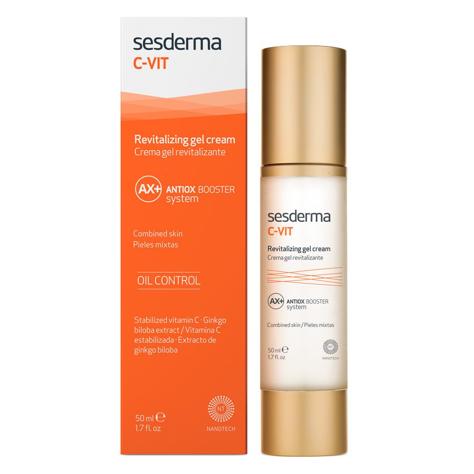 Sesderma Cvit radiance cr, Gel revitalizante 50ml Imagen de Sesderma Cvit radiance cr, Gel revitalizante 50ml