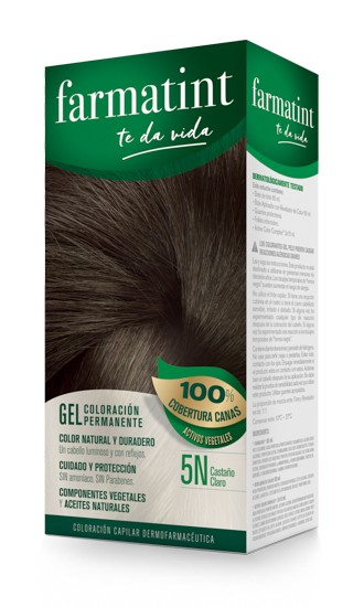 Farmatint 5n castaño claro 130ml Imagen de Farmatint 5n castaño claro 130ml