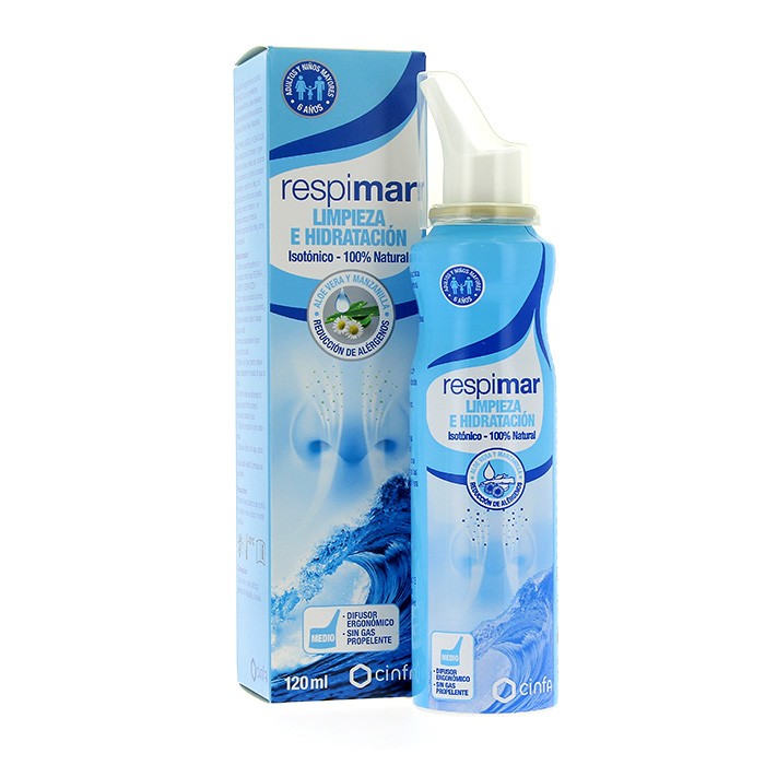 RESPIMAR LIMPIEZA E HIDRATACION 120 ML Imagen de RESPIMAR LIMPIEZA E HIDRATACION 120 ML