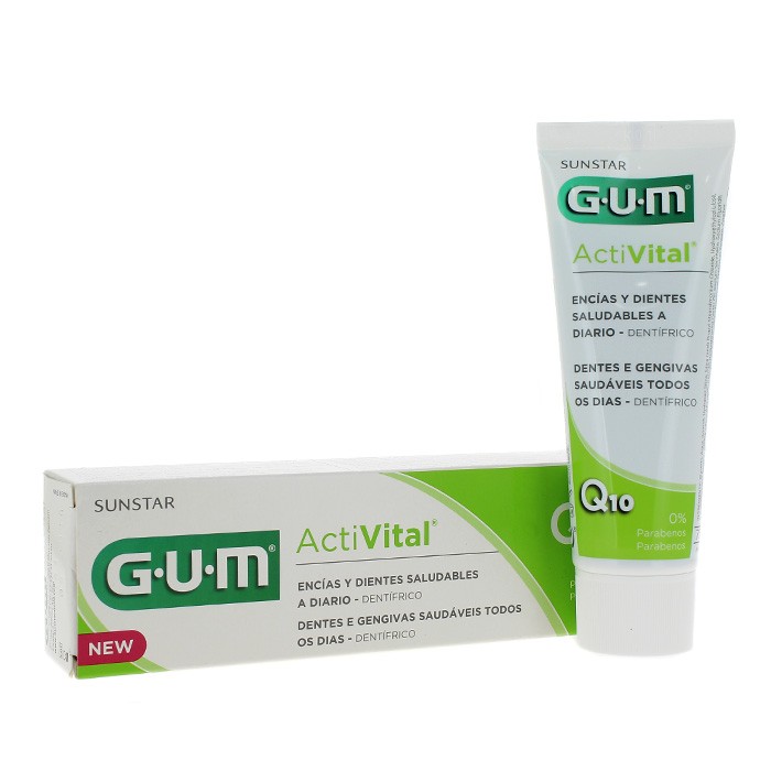 GUM ACTIVITAL GEL DENTIFRICO 75 ML Imagen de GUM ACTIVITAL GEL DENTIFRICO 75 ML