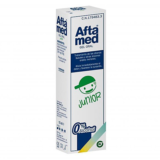 Aftamed junior gel bucal 15 ml Imagen de Aftamed junior gel bucal 15 ml