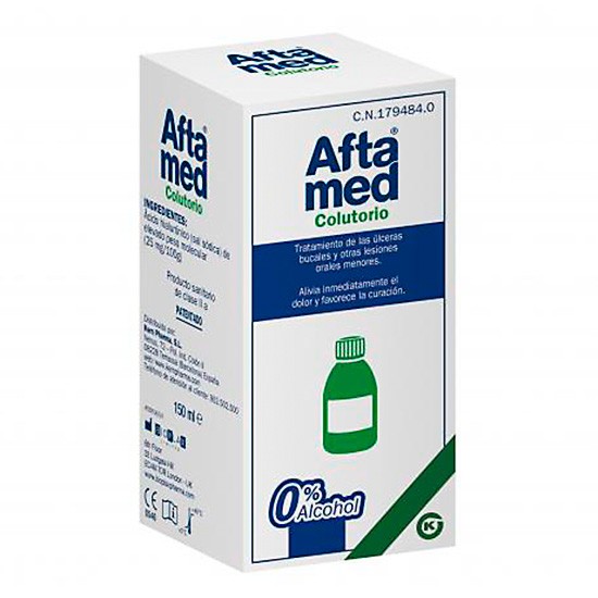 Aftamed colutorio 150 ml Imagen de Aftamed colutorio 150 ml
