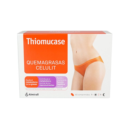 Thiomucase Quemagrasas celulit 60 comprimidos Imagen de Thiomucase Quemagrasas celulit 60 comprimidos