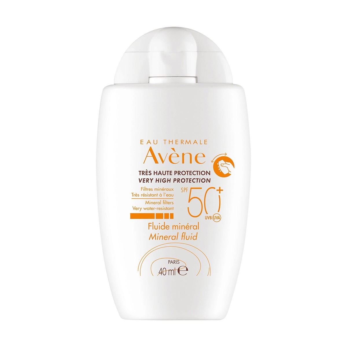Eau Thermale Avène Fluido mineral FPS 50+ 40ml Imagen de Eau Thermale Avène Fluido mineral FPS 50+ 40ml