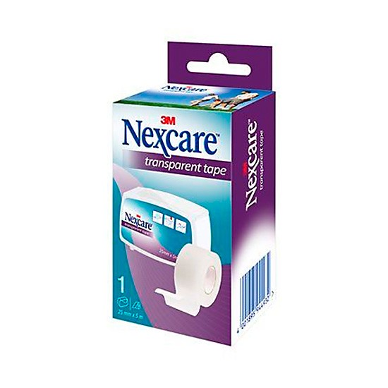 Nexcare esparadrapo transpa rollo 2,5x5m Imagen de Nexcare esparadrapo transpa rollo 2,5x5m