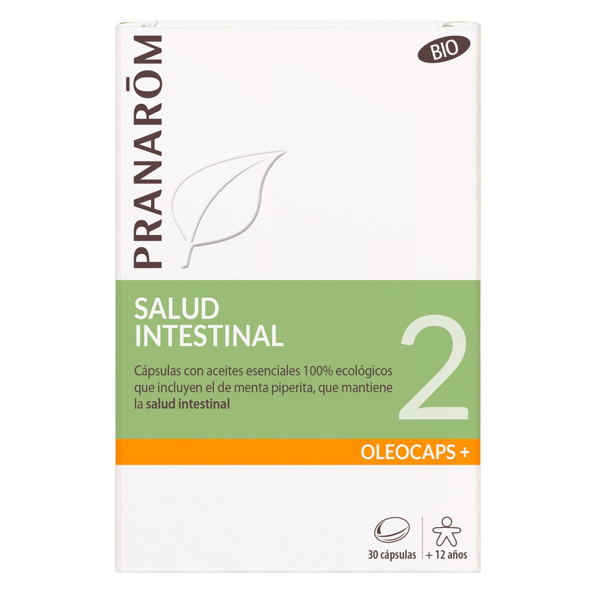 Pranarom Oleocaps 2 gastrointestinal vias 30 cápsulas Imagen de Pranarom Oleocaps 2 gastrointestinal vias 30 cápsulas