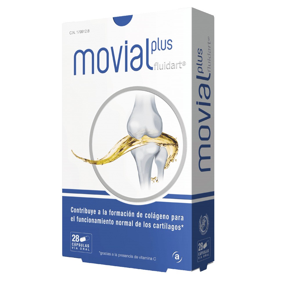 Movial plus fluidart 28 cápsulas Imagen de Movial plus fluidart 28 cápsulas