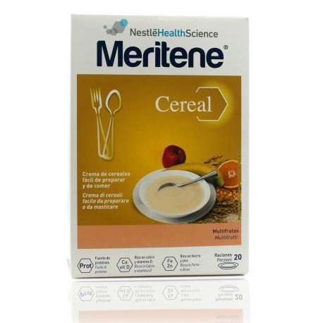 Meritene cereales multifrutas 2 x 300gr. Imagen de Meritene cereales multifrutas 2 x 300gr.