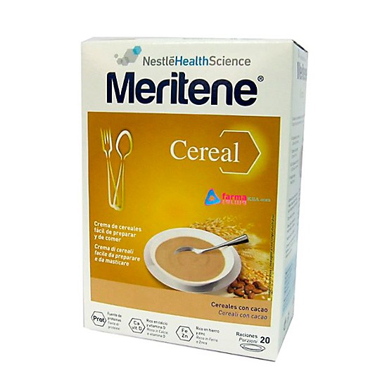Meritene cereales con cacao 2 x 300gr. Imagen de Meritene cereales con cacao 2 x 300gr.