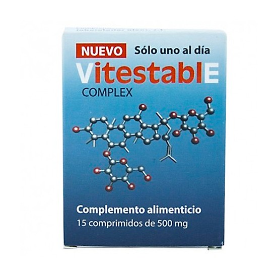 Vitestable complex 15 comprimidos Imagen de Vitestable complex 15 comprimidos