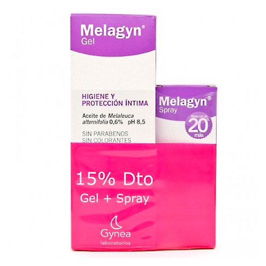 Melagyn duo gel 200 ml + spray 30 ml Imagen de Melagyn duo gel 200 ml + spray 30 ml