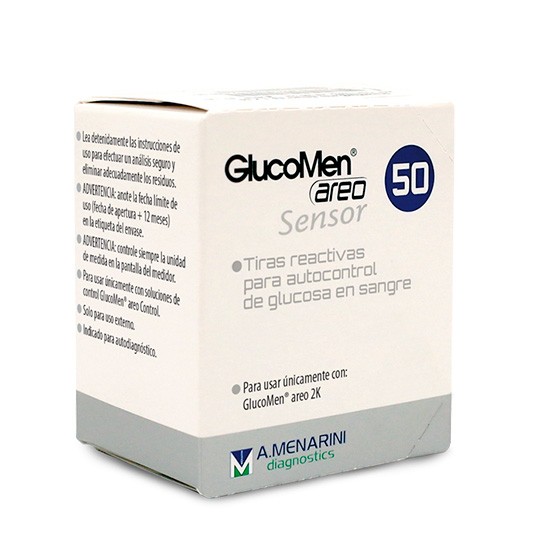 GLUCOMEN AREO SENSOR GLUCOSA 50 TIRAS Imagen de GLUCOMEN AREO SENSOR GLUCOSA 50 TIRAS