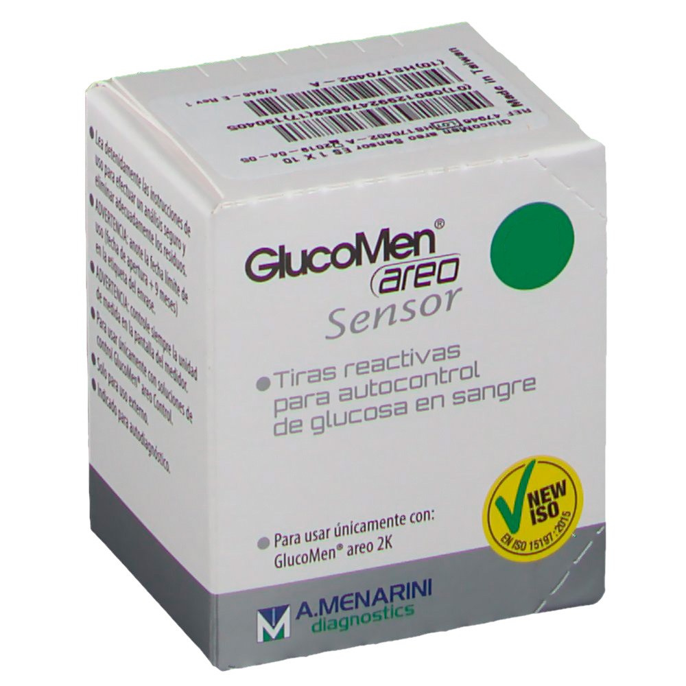 Glucomen areo sensor glucosa 100 tiras Imagen de Glucomen areo sensor glucosa 100 tiras