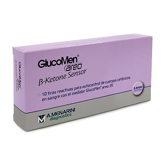 Glucomen areo sensor b-ketone 10 tiras Imagen de Glucomen areo sensor b-ketone 10 tiras
