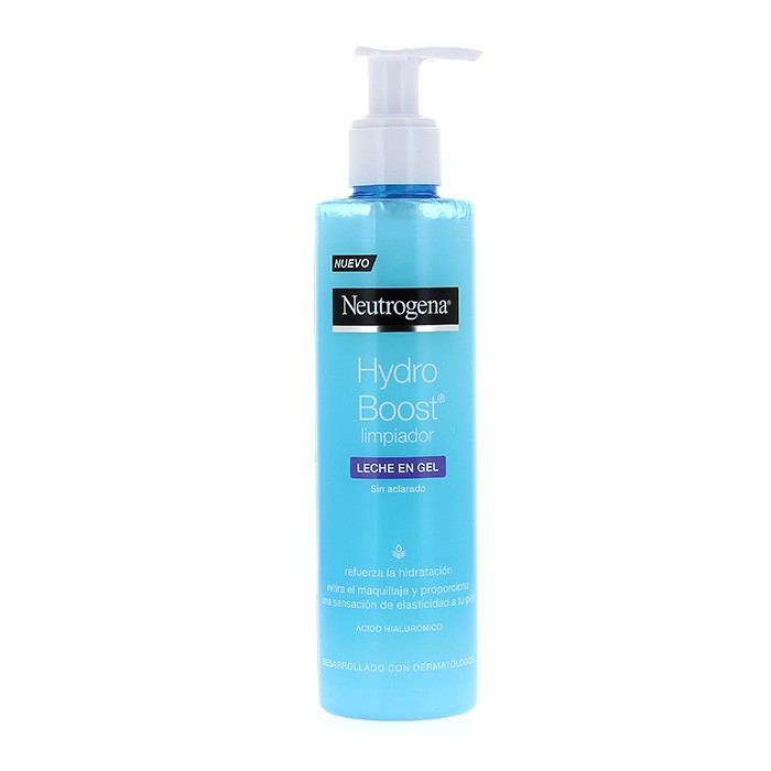 Neutrogena Hydro boost leche limpiadora en gel 200ml Imagen de Neutrogena Hydro boost leche limpiadora en gel 200ml